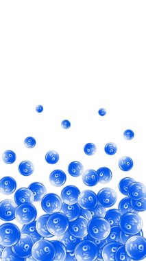 Magnezyum yuvarlak kapsüller rastgele dağılmış. Güzellik ve beslenme cilt bakımı. Temel vitamin vektör illüstrasyonu. Refah kavramı.