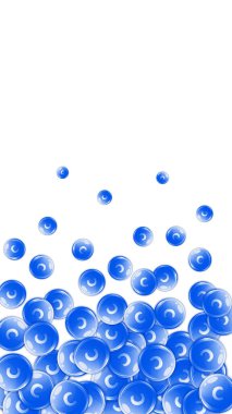 C vitamini yuvarlak kapsülleri rastgele dağılmış. Güzellik ve beslenme cilt bakımı. Sağlık konsepti. Tıbbi ve bilimsel geçmiş. 