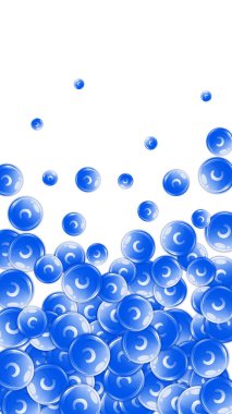 C vitamini yuvarlak kapsülleri rastgele dağılmış. Güzellik ve beslenme cilt bakımı. Sağlıklı yaşam konsepti. Tıbbi ve bilimsel geçmiş. 