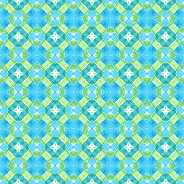 Çizgili el çizimi tasarımı. Yeşil canlı boho şık yaz tasarımı. Tekrar eden çizgili el çizgisi sınırı. Tekstil hazır harika baskı, mayo kumaş, duvar kağıdı, ambalaj..