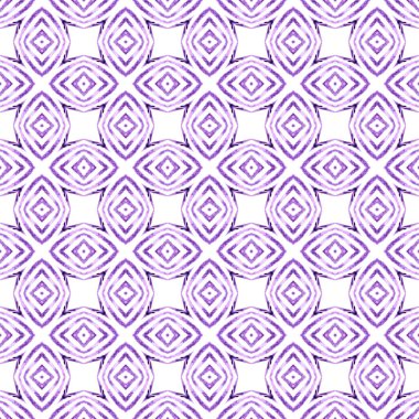 El çizimi tropikal, pürüzsüz sınır. Mor, sevimli, şık yaz tasarımı. Tekstil hazır harika baskı, mayo kumaş, duvar kağıdı, ambalaj. Tropik, pürüzsüz desen.