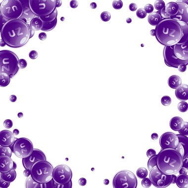 Çinko yuvarlak kapsüller rastgele dağılmış. Güzellik ve beslenme cilt bakımı. Sağlıklı yaşam konsepti. Tıbbi ve bilimsel geçmiş. 