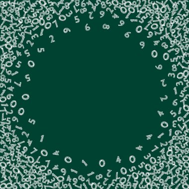 Dağınık Latin alfabesi harfleri. İngiliz dilinin renkli yüzen karakterleri. Yabancı diller öğrenim kavramı. Okula dönüş afişi .