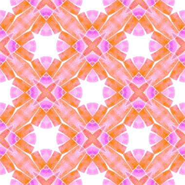 Egzotik, pürüzsüz desen. Turuncu narin boho şık yaz tasarımı. Yaz, egzotik, pürüzsüz sınır. Tekstil hazır harika baskı, mayo kumaş, duvar kağıdı, ambalaj..