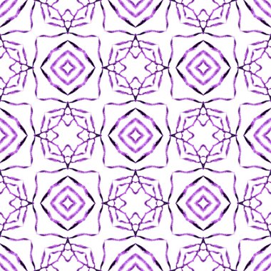 Egzotik, pürüzsüz desen. Mor narin boho şık yaz tasarımı. Yaz, egzotik, pürüzsüz sınır. Tekstil hazır harika baskı, mayo kumaş, duvar kağıdı, ambalaj..