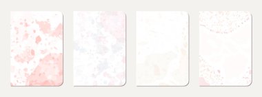 Not defteri kapağı tasarımı. Doğal taşlar, granit, kuvars ve mermerden yapılmış terrazzo soyut arka plan. Venedik terrazzo dokusu not defteri kapağı şablonu.