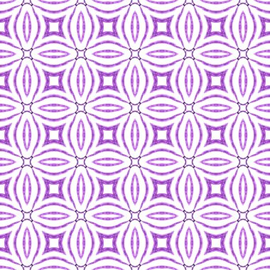 Oryantal arabesk el çizimi sınır. Mor pozitif boho şık yaz tasarımı. Tekstil hazır harika baskı, mayo kumaş, duvar kağıdı, ambalaj. Arabesk el çizimi tasarımı.