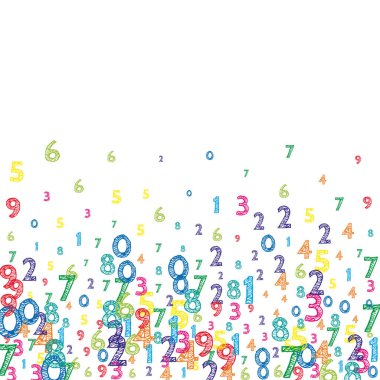 Okul geçmişi kavramı. İngilizce 'nin renkli çocuksu harfleri. Yabancı diller öğrenim kavramı. Okula dönüş afişi .