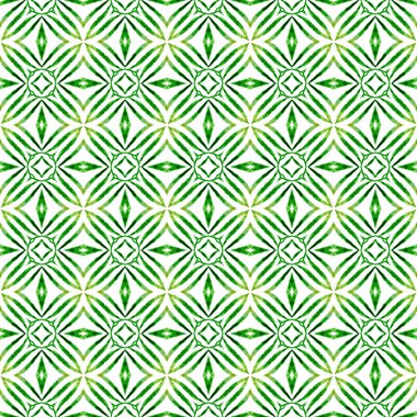 Tekstil hazır baskı, mayo kumaş, duvar kağıdı, ambalaj. Yeşil modern boho şık yaz tasarımı. Moda organik yeşil sınır. Organik fayans.