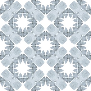 El yapımı Arabesk tasarımı. Siyah beyaz boho şık yaz tasarımı. Tekstil hazır harika baskı, mayo kumaş, duvar kağıdı, ambalaj. Doğulu arabesk el çizimi sınır.