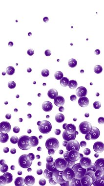 Çinko yuvarlak kapsüller rastgele dağılmış. Güzellik ve beslenme cilt bakımı. Sağlık konsepti. Temel vitamin vektör illüstrasyonu. 