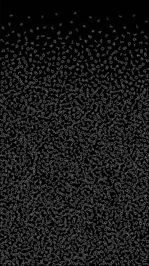 İngilizce 'nin harfleri düşüyor. Latin alfabesinin renkli, çocuksu uçan karakterleri. Yabancı diller öğrenim kavramı. Okula dönüş afişi .