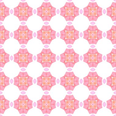 Tekrar eden çizgili el çizgisi sınırı. Portakal renginde boho şık yaz tasarımı. Çizgili el çizimi tasarımı. Tekstil hazır, kusursuz baskı, mayo kumaş, duvar kağıdı, ambalaj..