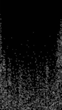 İngilizce 'nin harfleri düşüyor. Latin alfabesinin renkli, çocuksu uçan karakterleri. Yabancı diller öğrenim kavramı. Okula dönüş afişi .