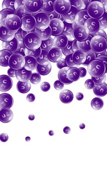 Çinko yuvarlak kapsüller rastgele dağılmış. Güzellik ve beslenme cilt bakımı. Sağlık konsepti. Temel vitamin vektör illüstrasyonu. 