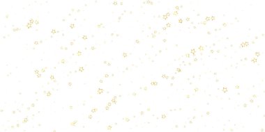 Noel ruhu. Kayan yıldızlar. Noel şablonu örtüşüyor. Beyaz arkaplanda şenlikli yıldız vektör çizimi.