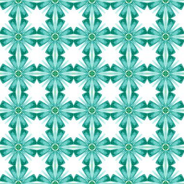 Tekstil hazır muhteşem baskı, mayo kumaş, duvar kağıdı, ambalaj. Yeşil trend boho şık yaz tasarımı. Tekrar eden çizgili el çizgisi sınırı. Çizgili el çizimi tasarımı.