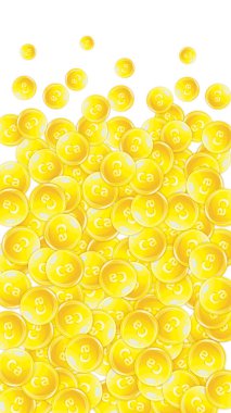 Kalsiyum kaotik haplar. Güzellik ve beslenme cilt bakımı. Sağlıklı yaşam konsepti. Temel vitamin vektör illüstrasyonu.