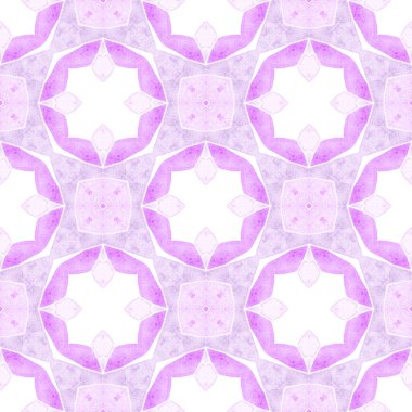 Organik fayans. Mor sürpriz boho şık yaz tasarımı. Tekstil hazır olağanüstü baskı, mayo kumaş, duvar kağıdı, ambalaj. Moda organik yeşil kenar.