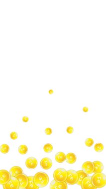 Ferritin yuvarlak damlacıklar rastgele dağılmış. Güzellik ve beslenme cilt bakımı. Temel vitamin vektör illüstrasyonu. Sağlıklı yaşam konsepti.