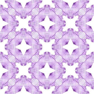 Tekstil hazır eşsiz baskı, mayo kumaş, duvar kağıdı, ambalaj. Mor mükemmel boho şık yaz tasarımı. Çizgili el çizimi tasarımı. Çizgili çizgili sınır çizgisi tekrarlanıyor.