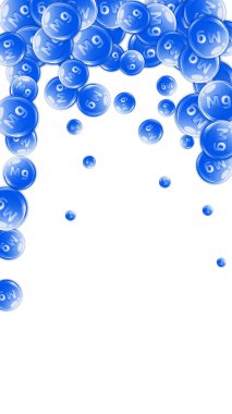 Magnezyum yuvarlak kapsüller rastgele dağılmış. Güzellik ve beslenme cilt bakımı. Tıbbi ve bilimsel geçmiş. Sağlıklı yaşam konsepti.