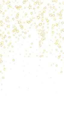 Yıldızlı gece masalı geçmişi. Şirin ışıltılı parıltılar, havada Noel ruhu. Beyaz arkaplanda şenlikli yıldız vektör çizimi.