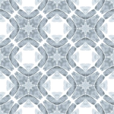 Tekstil hazır harika baskı, mayo kumaş, duvar kağıdı, ambalaj. Siyah ve beyaz muhteşem boho şık yaz tasarımı. Tekrar eden çizgili el çizgisi sınırı. Çizgili el çizimi tasarımı.