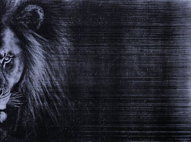 Siyah ve beyaz desenli soyut arkaplan