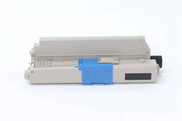 Cartucho Toner Tinta Para Impressora Laserjet Caixa Plástico Cinza — Fotografia de Stock