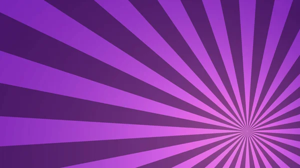 紫のグラデーションサンバーストの背景 — ストックベクタ