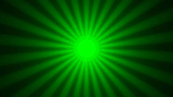 Πράσινο Φως Ακτίνες Του Ήλιου Διάνυσμα Φόντο Ακτινική Ακτίνες Ανατολή — Διανυσματικό Αρχείο