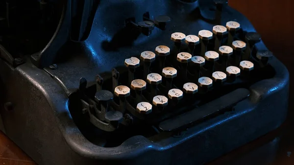 Old Vintage Typewriter Collection Mandiri Museum Jakarta March 2023 — Stock Photo, Image