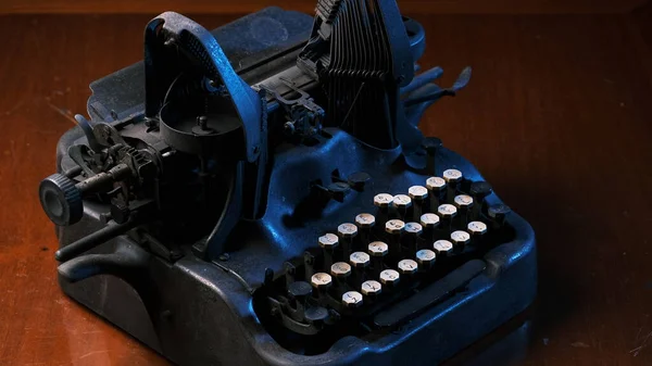 Old Vintage Typewriter Collection Mandiri Museum Jakarta March 2023 — Stock Photo, Image