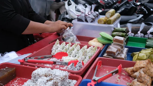 Vadászat Élelmiszer Iftar Hagyományos Piacokon Ramadán Hónapban — Stock Fotó