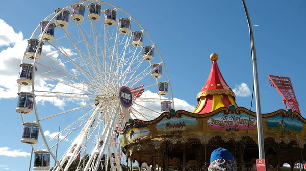 Ferris Wheel Zábavním Parku Sydney Dubna 2023 — Stock fotografie
