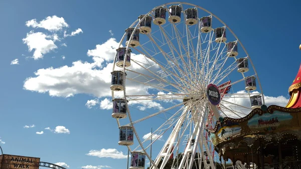 Ferris Wheel Zábavním Parku Sydney Dubna 2023 — Stock fotografie