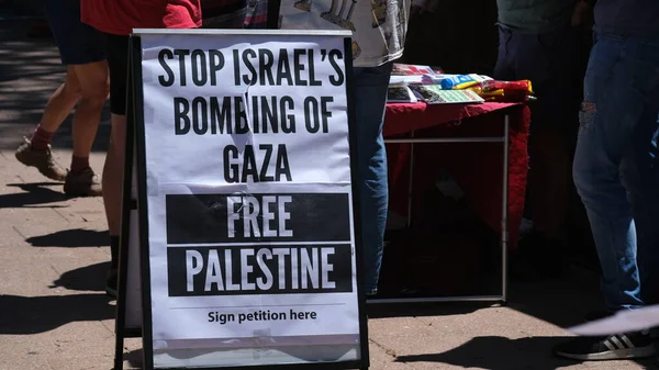 Filistin 'i desteklemek için dayanışma hareketi. Sydney, 29 Ekim 2023.