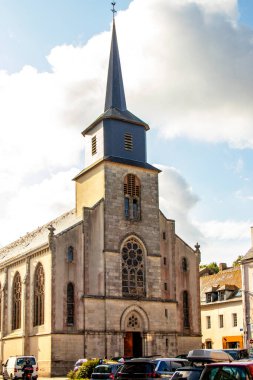 Belle-Ile-en-Mer. Eglise Saint-Geran. Le Palais. Morbihan. Bretagne clipart