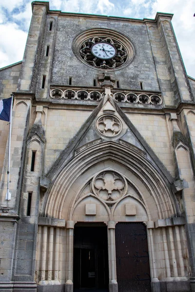 Saint Vaast Hougue Vitrail Eglise Saint Vaast Manche Normandia — Foto Stock
