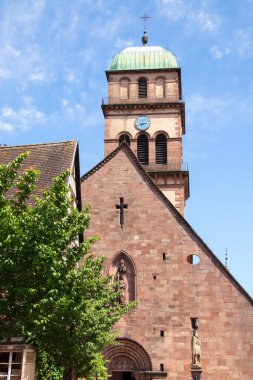 Kaysersberg, Eglise Sainte-Croix, Alsace, Haut-Rhin