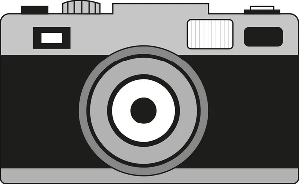 Antique Film Camera White Background — Stock Photo, Image