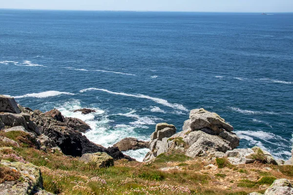 stock image Pointe du Van. The wild coast. Finistre. Brittany