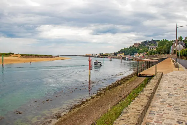 Carteret Seafront Hiking Trail English Channel Normandy — Stock Photo, Image
