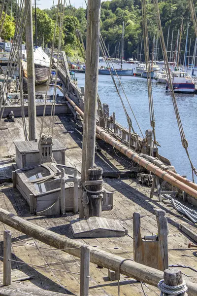 Stock image Wreck of an old trawler.