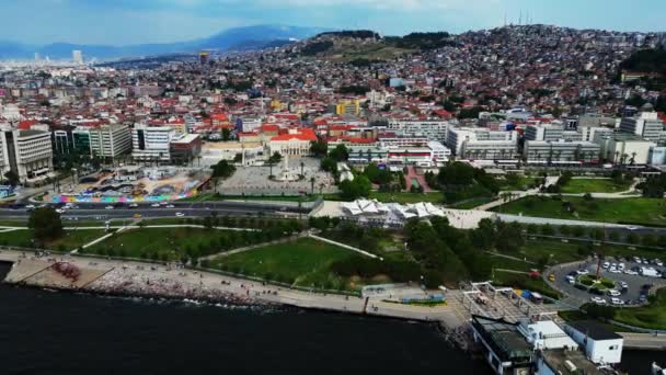 Vue Panoramique Ville Izmir — Video