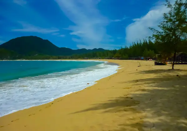 Beach View Very Beautiful — Stock Photo, Image