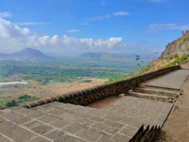Hindistan 'da köy manzarası
