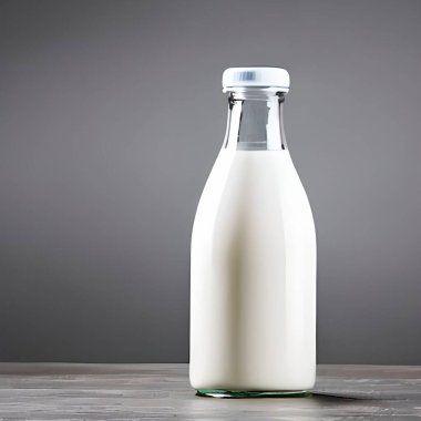 Milk bottle container with baackground.