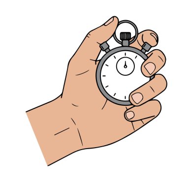 el bilgisayarı kronometre resimleme